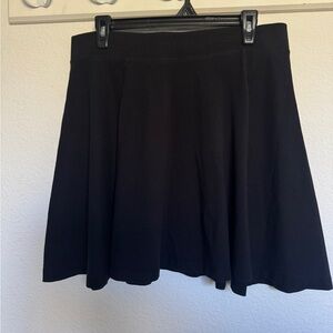 H&M Elegant Black Skater Skirt